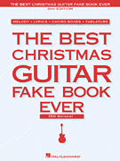 The Best Christmas Guitar Fake Book Guitar and Fretted sheet music cover